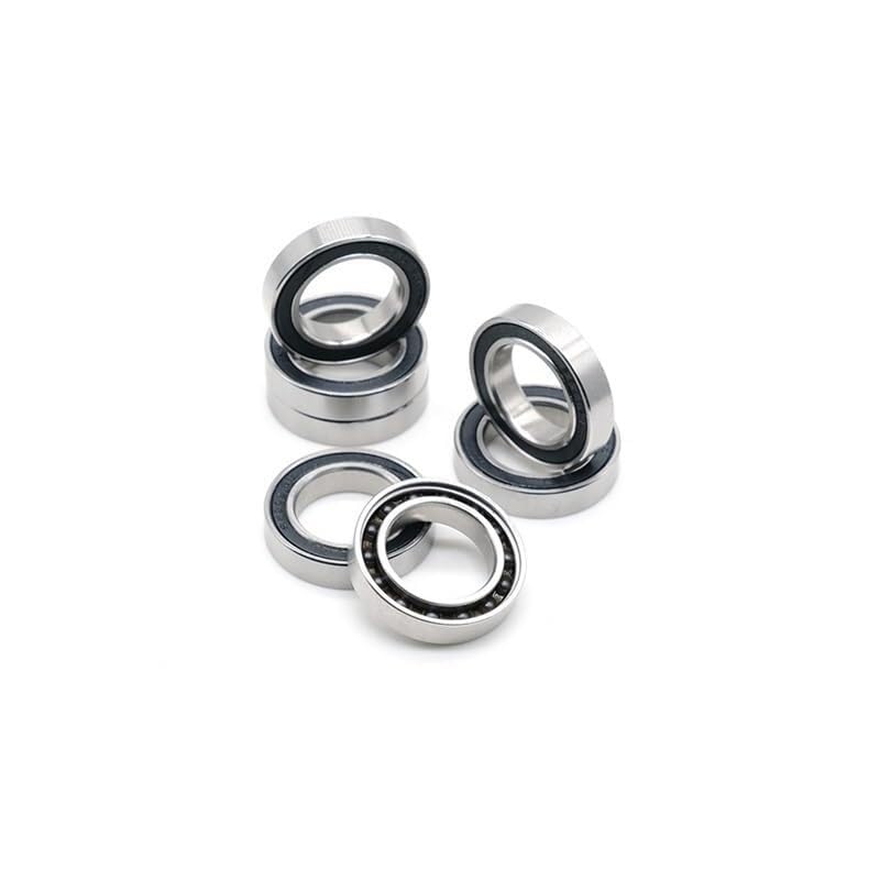Rodamiento, Rodamientos S6802-2RS CB (1 PC) 440C 6802RS Anillos de acero inoxidable con rodamiento bolas cerámica Si3N4 15x24x5 mm S6802RS