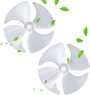 Upgraded 2Pcs 2169142 Refrigerator Evaporator Fan Blade, Replacement Part for Whirlpool/Amana/Kenmore/Jenn-Air/KitchenAid Refrigerators, Replaces WP2169142, AP6005911, 12217201