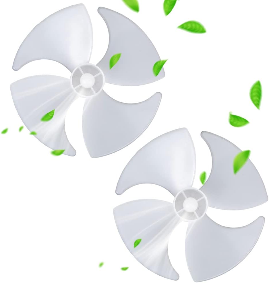 Upgraded 2Pcs 2169142 Refrigerator Evaporator Fan Blade, Replacement Part for Whirlpool/Amana/Kenmore/Jenn-Air/KitchenAid Refrigerators, Replaces WP2169142, AP6005911, 12217201