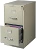 22 Deep 2-Drawer Letter-Size Commercial Vertical File