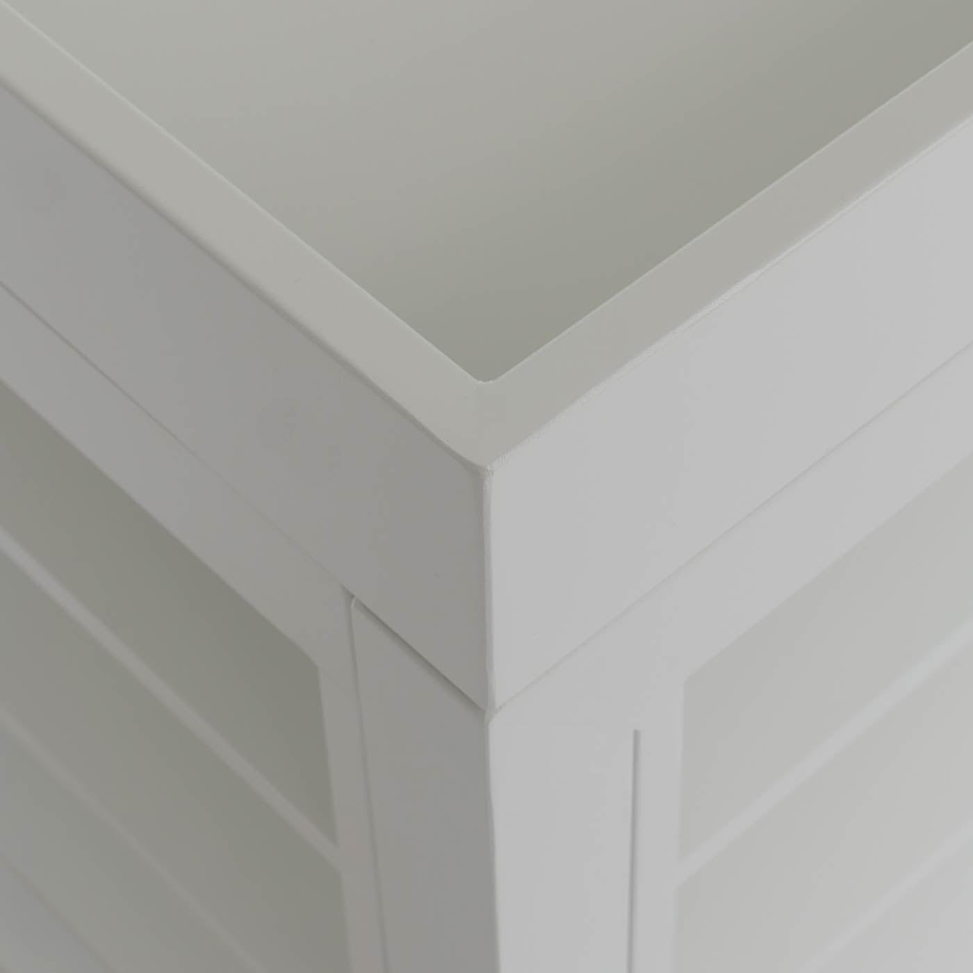 Mendler Verkleidung für Klimaanlage/Wärmetauscher HWC-O43 mit Pflanzkasten, Abdeckung, Metall 77x104x50cm - grau-weiß