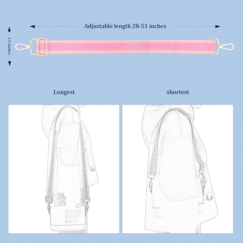 Image of chushui Purse Strap,Replacement Crossbody Shoulder Strap for Handbag