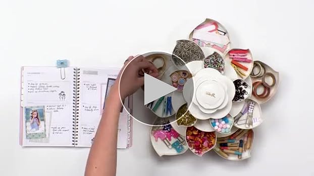 We R Mini Bloom Embellishment Storage / Desk Organizer