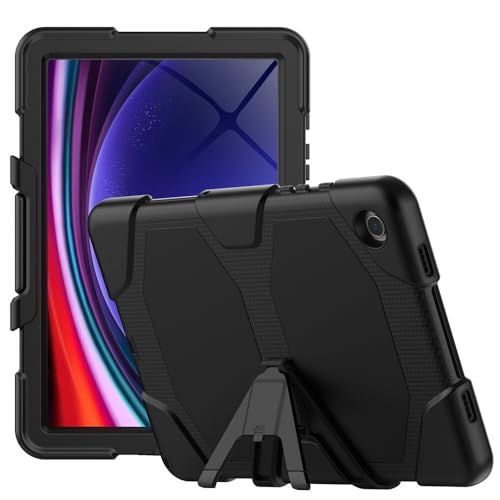 Coque Samsung Galaxy Tab A11 silicone noir rigide idéale pour les trajets quotidiens