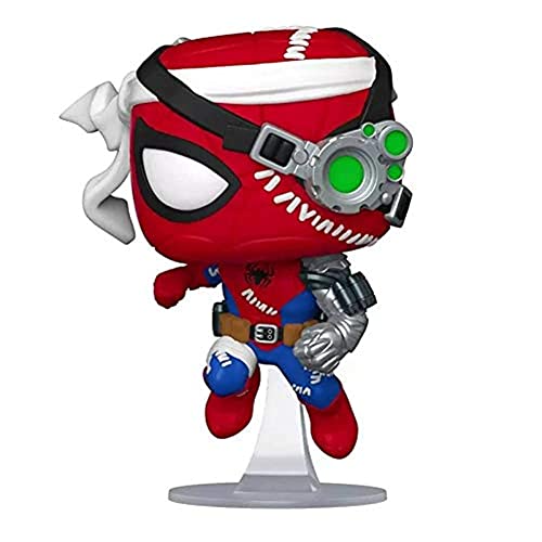 Funko Pop! Marvel Exclusive Spider-Man – Cyborg Spider-Man #723 W/ Free Acrylic Case