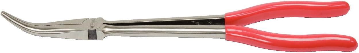 Telephone pliers 45° curved, extra long, 270mm