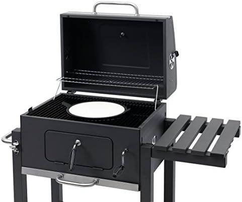 tepro Toronto Trolley Grill Barbecue- Black