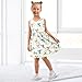 JUNZAN Toddler Girl Hummingbird Dresses Toddler Fashion Sundress Comfy Outfits