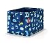 Reisenthel storagebox kids abc friends blue Kulturtasche, 34 cm, 18 Liter, Abc Friends Blue