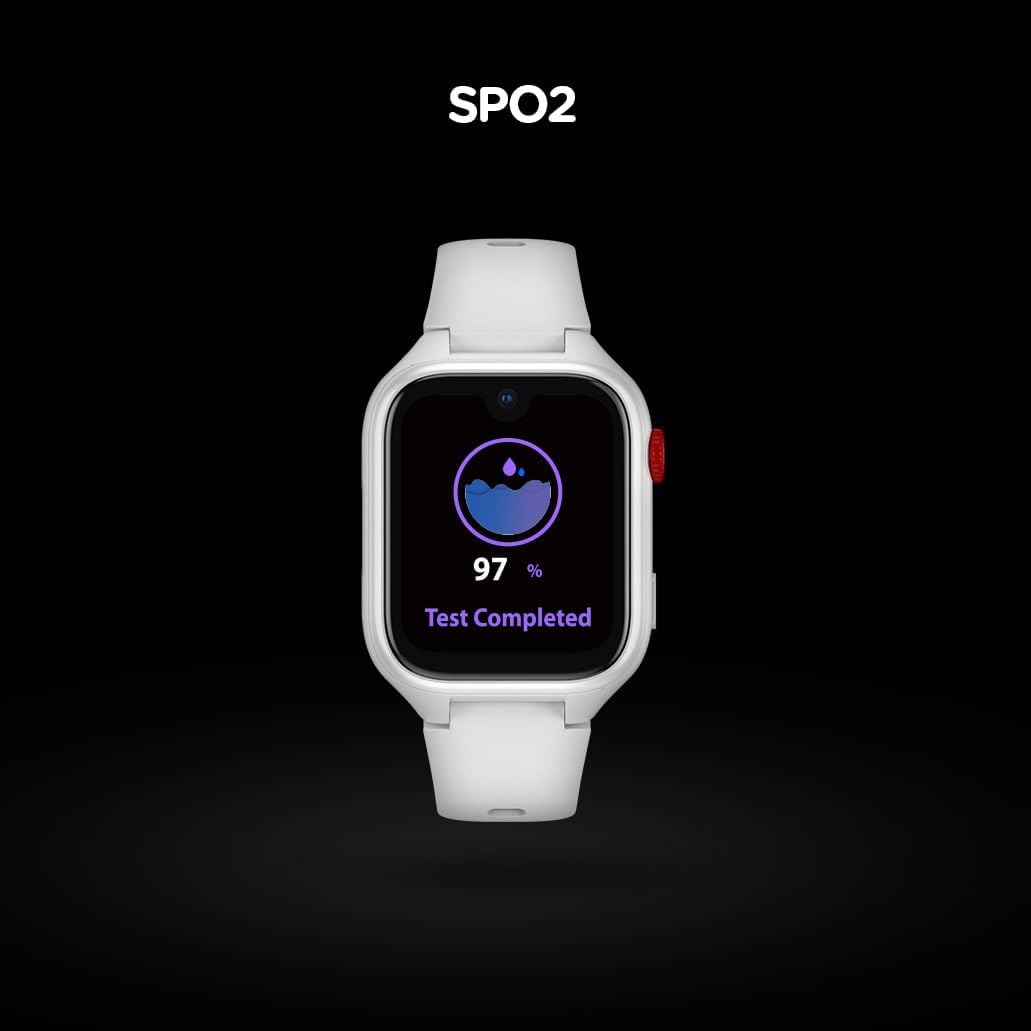 KidsOClock GL50 Smart Watch displaying SpO2 reading