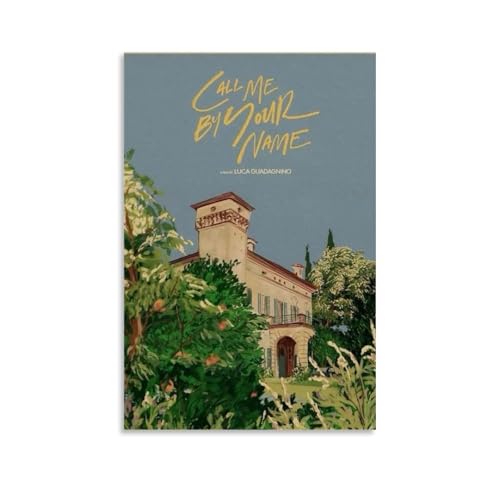 Poster decorativo da parete su tela, motivo: Call Me By