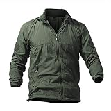 JTRHD Softshelljacke für Herren Herren Outdoor Skin Mantel Atmungsaktive Windjacke Camping Selbstfahrende Kletterjacke Winter Herbst (Farbe : Grau, Size : 3XL)