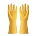 Reusable Dishwashing Latex Gloves, Thickened and wear-resistant, for Kitchen Working Painting Gardening, etc. (Size M)