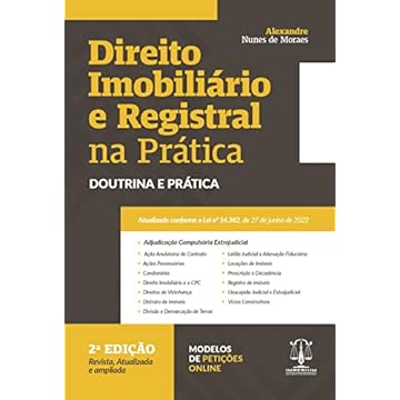 Capa do livro Direito Imobiliário e Registral na Prática 2Ed.