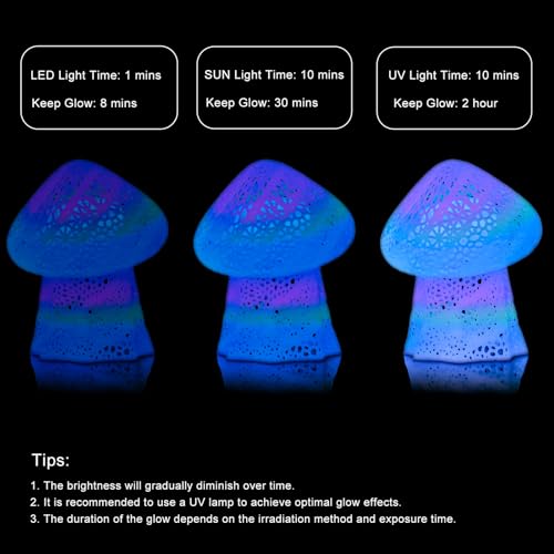 Image of OVV3D Glow in the Dark Filament, Multicolor Glow PLA Filament 1.75mm + /- 0.02mm for 3D Printing, Gradient PLA Glow in Dark, 3D Printer Filament Fast Color Change Blue Green Pink, 1kg /2.2lb