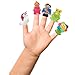 Idea Factory Prince & Princess Finger Puppets - Party Favors, Educational, Bath Toys