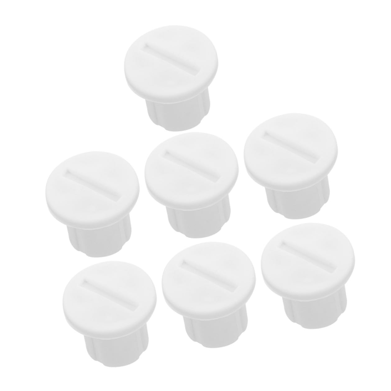 Vis en plastique blanc pour sécuriser le pot et l'échelle de toilette des petits