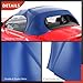 A-Premium Blue Convertible Soft Top Compatible with BMW Z4 2003-2008, with Glass Window