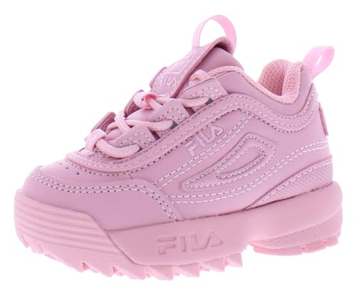 Fila Disruptor Ii Premium Infant/Toddler Shoes Size 10, Color: Pink