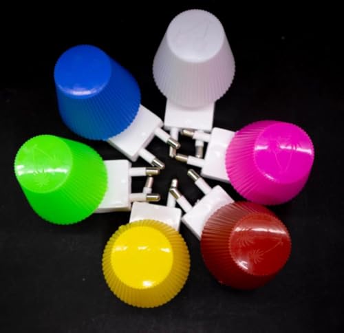 Image of GURUSOAMI Small lamp Type 2 Pin Night Lamp 0.5 Watt Plug & Play Bulb for Bedroom, Living Room, Zero Watt Light Direct Socket use for Night (Blue /Pink, 2.0, Count)