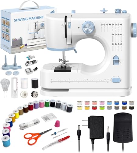 SEDNEE Sewing Machine for Beginners with 16 Built-in Stitches, Small