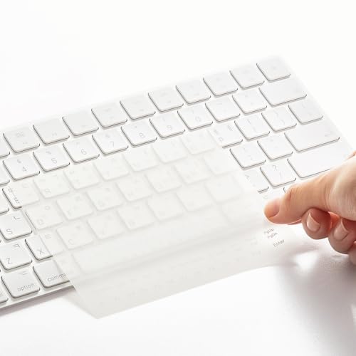 Thered KB+M,KW+M Korean Hangul & English Keyboard Sticker Set (4 Sheet) + Mac Symbol + Rub It thumb #8