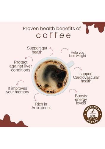 Image of Vaishnavi Estate's Medium Roast Robusta Coffee | Single Origin | Shade Grown | Freshly Roasted & Ground | Aeropress - (250g, Pack of 1)