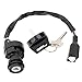 AHL Ignition Key Switch ‎27005-56719 Compatible with Kawasaki Brute Force 650 750 KVF650 KVF 650 Prairie 700 KVF750 KVF 750 ATV KFX700 KFX 700 KSV700 KSV 700 2004 2005 2006 2007 2008 2009 2010-2017