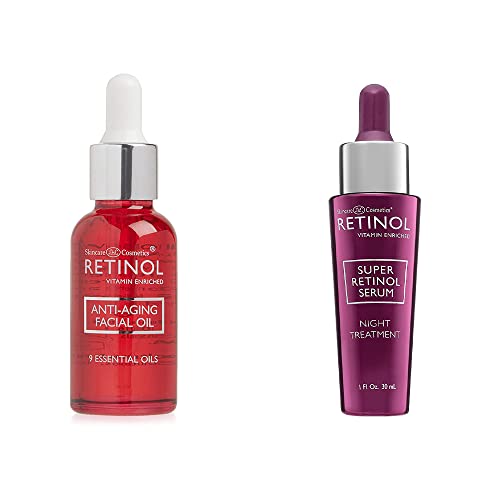 Retinol Anti-Aging Facial Oil + Retinol 6X Super Retinol Serum