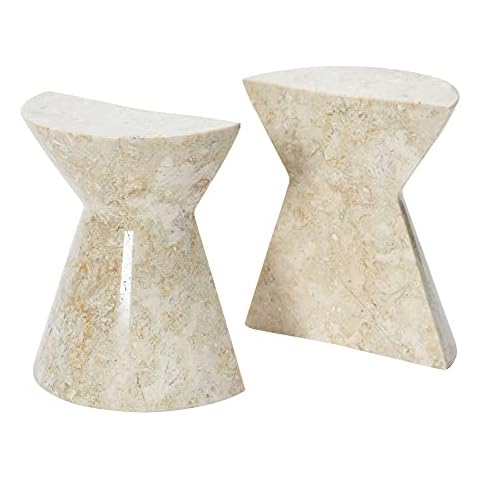 Bloomingville Buchstützen aus natürlichem modernen Marmor Cover