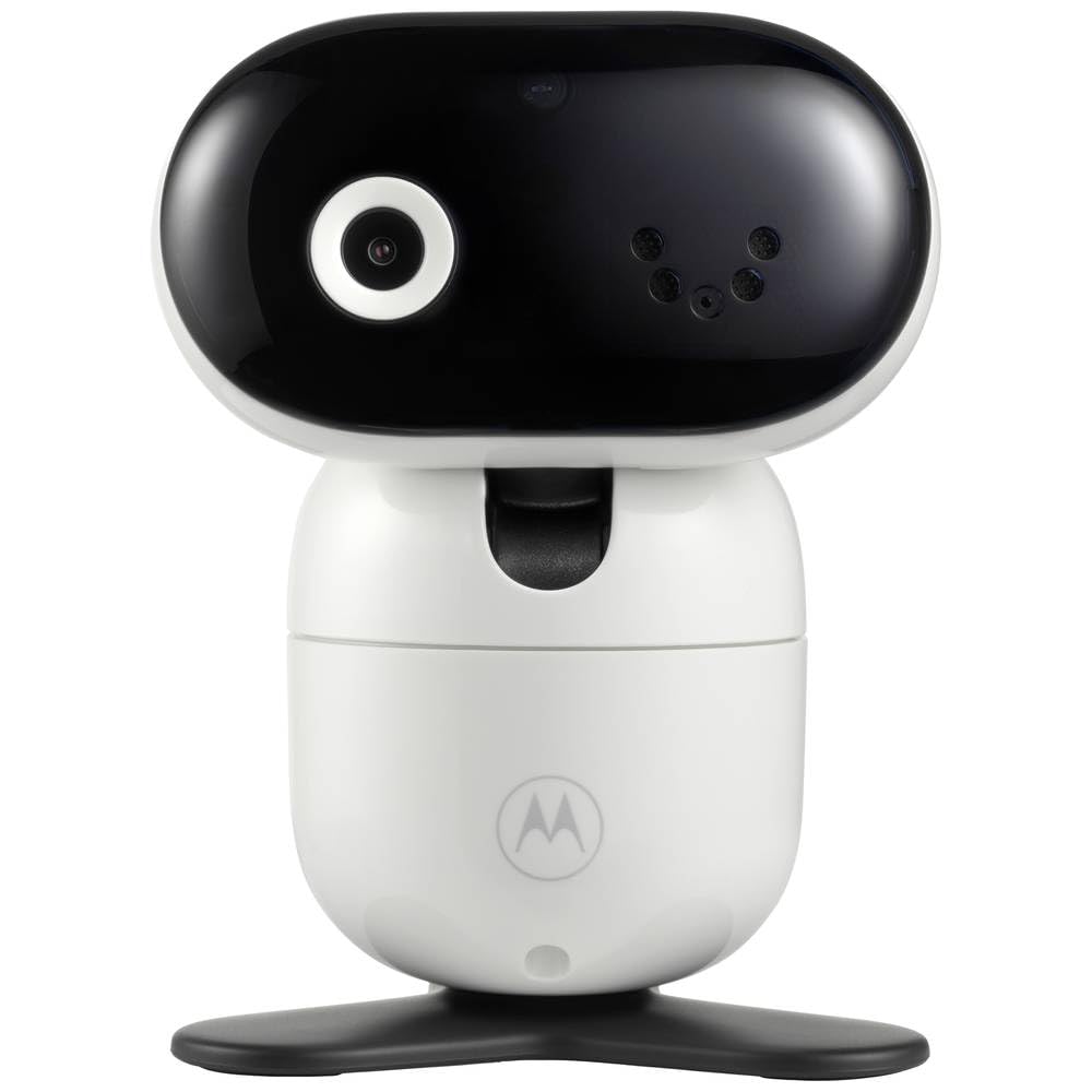 Motorola Nursery PIP1010 CON Elektroniczna niania z kamerą, panoramika, pochylenie, zoom i noktowizor, uchwyt ścienny, aplikacja Motorola Nursery - temperatura pokojowa, dwukierunkowa komunikacja i