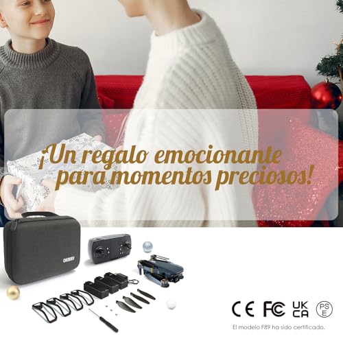 Miniatura 6 de Dron con Cámara 4K HD, 84 Min de Vuelo (3 Baterías), Alcance de 800 m, Seguimiento Automático, Motor Brushless y Hover Automático – Ideal para Principiantes y Adultos