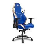 Cadeira Gamer Pichau Omega, Azul e Dourada, PG-OMG-BLU01 15 41G-2TiSnGL