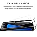 MP-MALL 3-Pack Screen Protector Compatible for Samsung Galaxy S7, Alignment Frame Easy Installation Tempered Glass Case Friendly