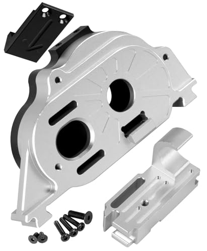 GPM Upgrades Aluminum 7075 Motor Mount Adjustable with Heat Dissipation Function for 1/18 4Wd Granite Grom Mega 380 Brushed 4X4 Monster Truck-Ara2102 (red)