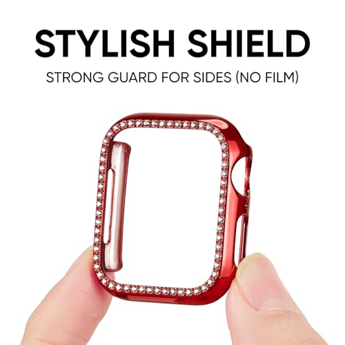 Image of Adorique 3-in-1 Compatible for Apple Watch Band 40mm 41mm 42mm 44mm 45mm 46mm, Soft Silicone Sport Strap for iWatch Series SE 10 9 8 7 6 5 4 3