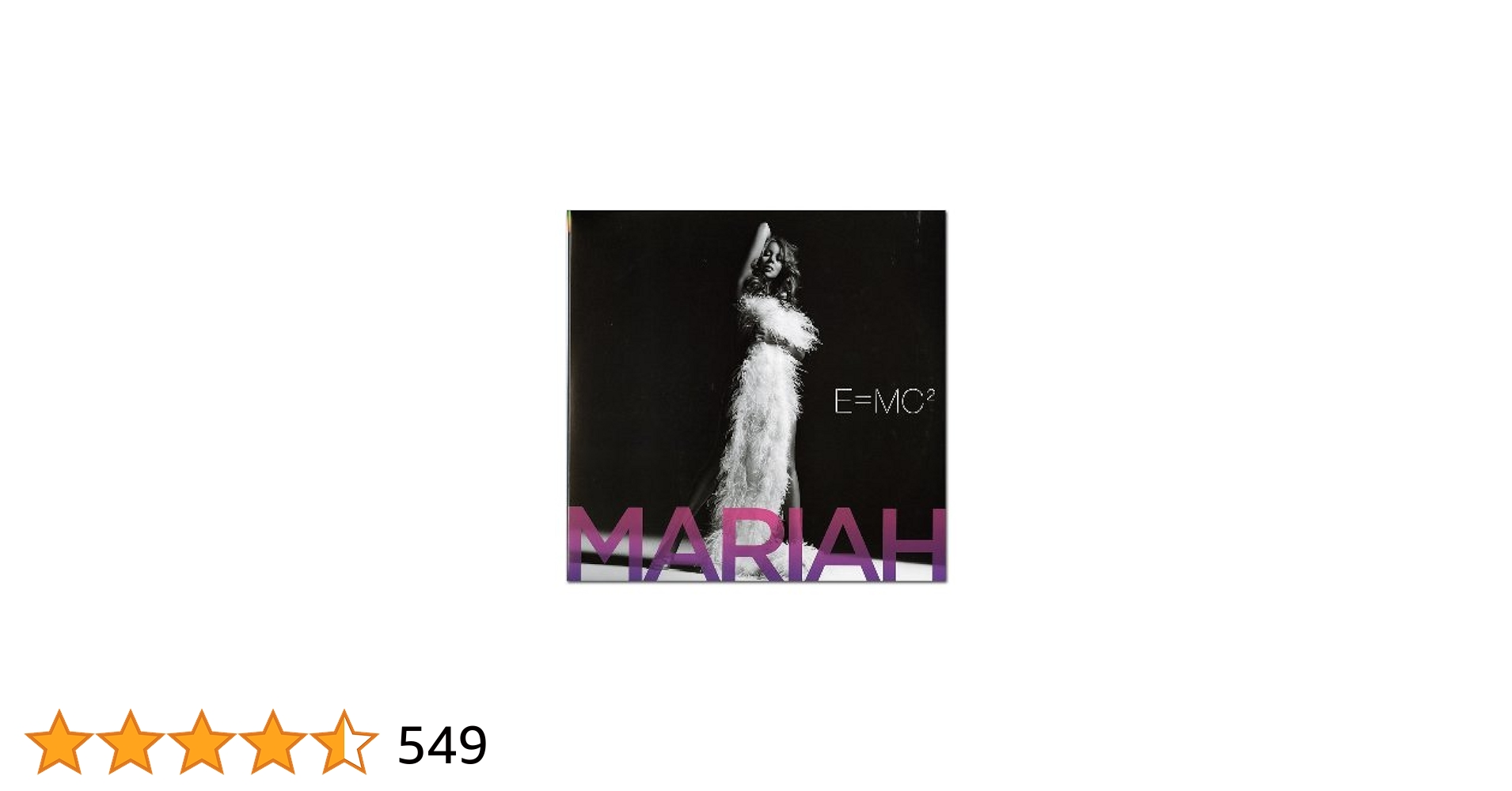 ⭐︎US オリジナル⭐︎ Mariah Carey / E=MC² （送料無料） ⭐︎US オリジナル⭐︎ Mariah Carey / E=MC² （送料無料
