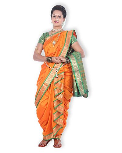 nauvari saree dressing