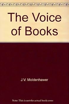 Hardcover The Voice of Books Book