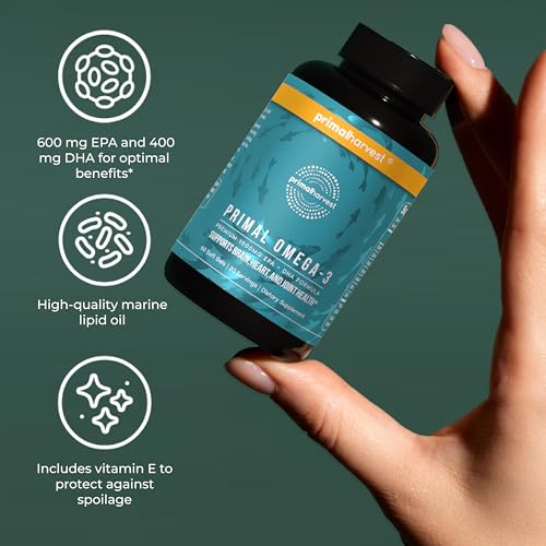 Image of Primal Harvest Omega-3 - Daily Supplement, Gluten, Dairy & Soy Free