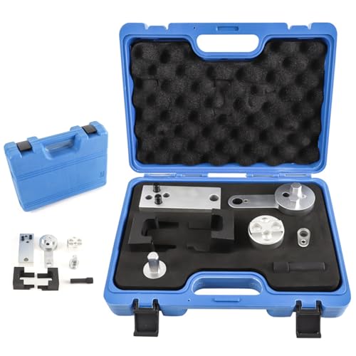 Motor Nockenwelle Ausrichtung Verriegelung Timing Tool Kit, Nockenwellen-Zeitverriegelung Werkzeug Set Kompatibel mit Mercedes M654 M656 OM654 W213 1.6L 2.0L Diesel Motor, Nockenwellen-Ausrichtungs