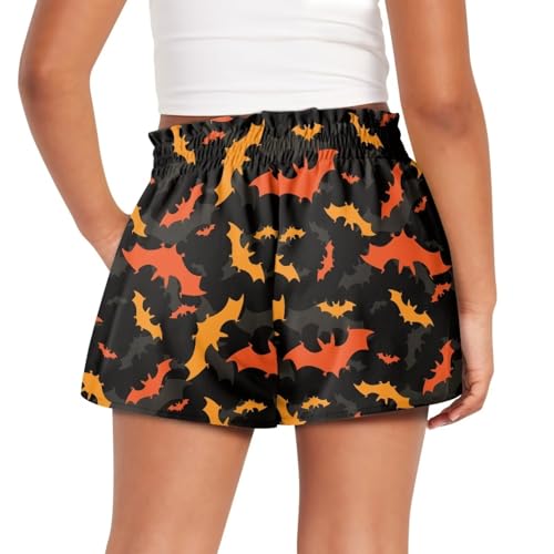 Flowy Athletic Shorts for Girls Summer Casual Loose Workout Pants2