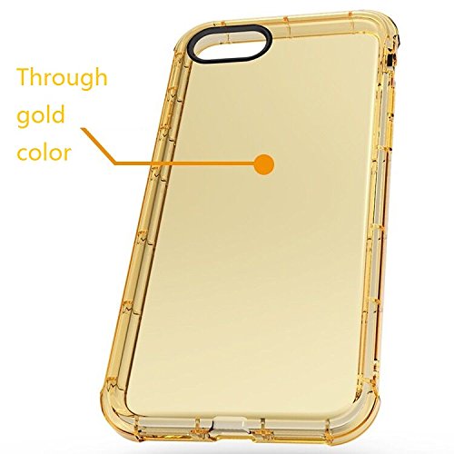 iPhone 6 Plus case, TXLOVE Apple iPhone 6s/6 Plus Case 5.5 Inch (Gold)