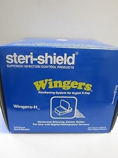 Steri-Shield Wingers-H #2 Bitewing Digital Sensor Holder 125pk 088-024