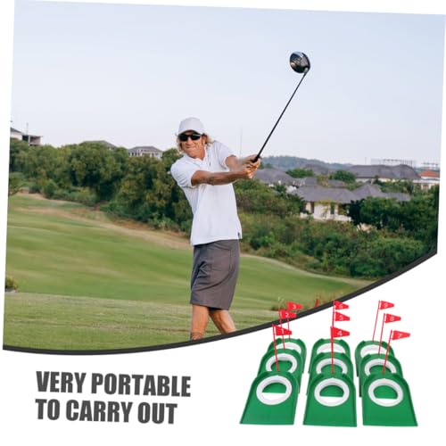 Herramientas de práctica de golf Kisangel para evitar fallos en el green 2