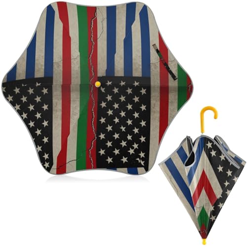 Paraguas de lluvia para niños de estilo vintage ideal para paseos escolares seguros
