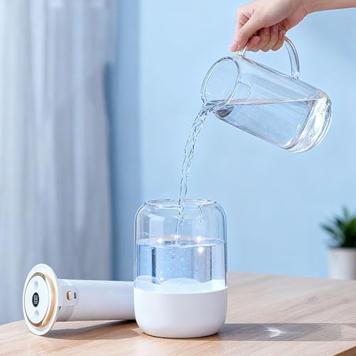 Fyrdyn Humidificadores Para Dormitorio,Pantalla Digital Silenciosa 2 Salidas | Humidificador De Aire Ultrasónico Para Dormitorio,Para Sala Cocina Habitacion Grande Habitacion Bebes Apartamento - imagen 4