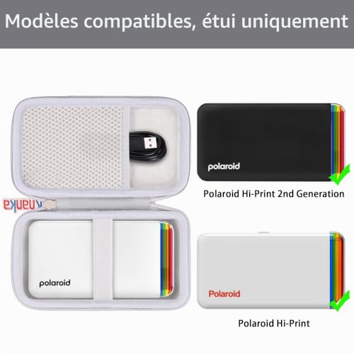 Khanka Étui pour Polaroid Hi-Print 2nd Generation/2x3 Photo Imprimante – vue 6