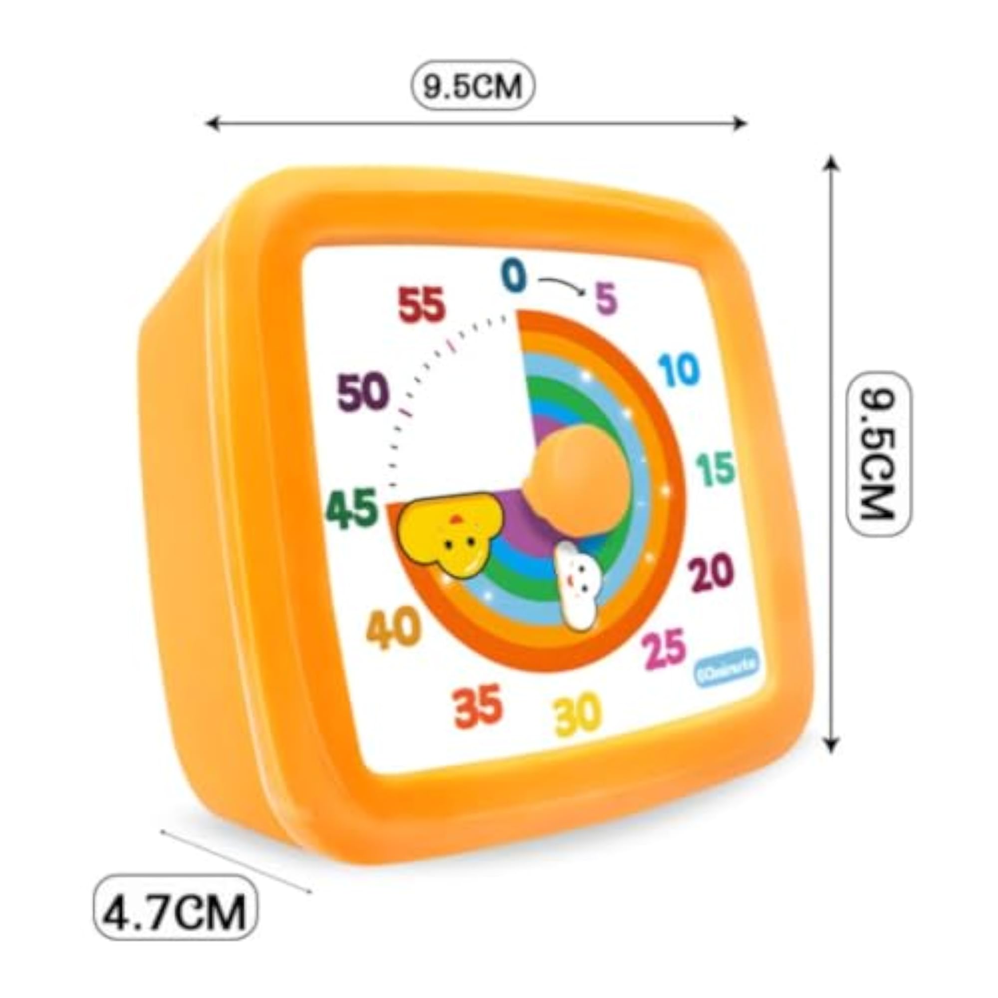 Easy to Use Visual Timer Tabletop Countdown Timer