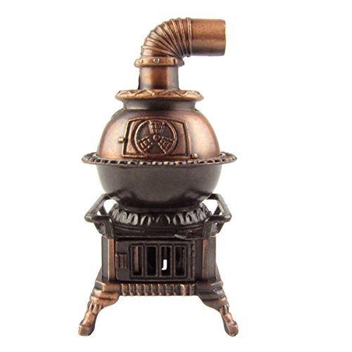 1:12 Scale Model Miniature Pot Belly Stove Dollhouse Accessory Pencil Sharpener by TreasureGurus, LLC